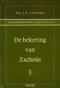 Productafbeelding De bekering van Zacheüs