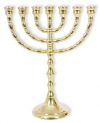 Productafbeelding Menorah 29.5cm goudkleur