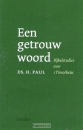 Productafbeelding Een getrouw woord