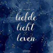 Productafbeelding Kerstkaart blauw Psalm 36:10-11