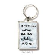 Productafbeelding Sleutelhanger hoe God jouw ziet