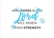 Productafbeelding Enkele kaart Who hopes in the Lord will renew their strength