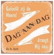 Productafbeelding Geloofd zij de Heere! Dag aan dag draagt