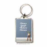 Productafbeelding Sleutelhanger dance love believe dream