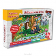 Productafbeelding Puzzel adam en eva 24x43cm